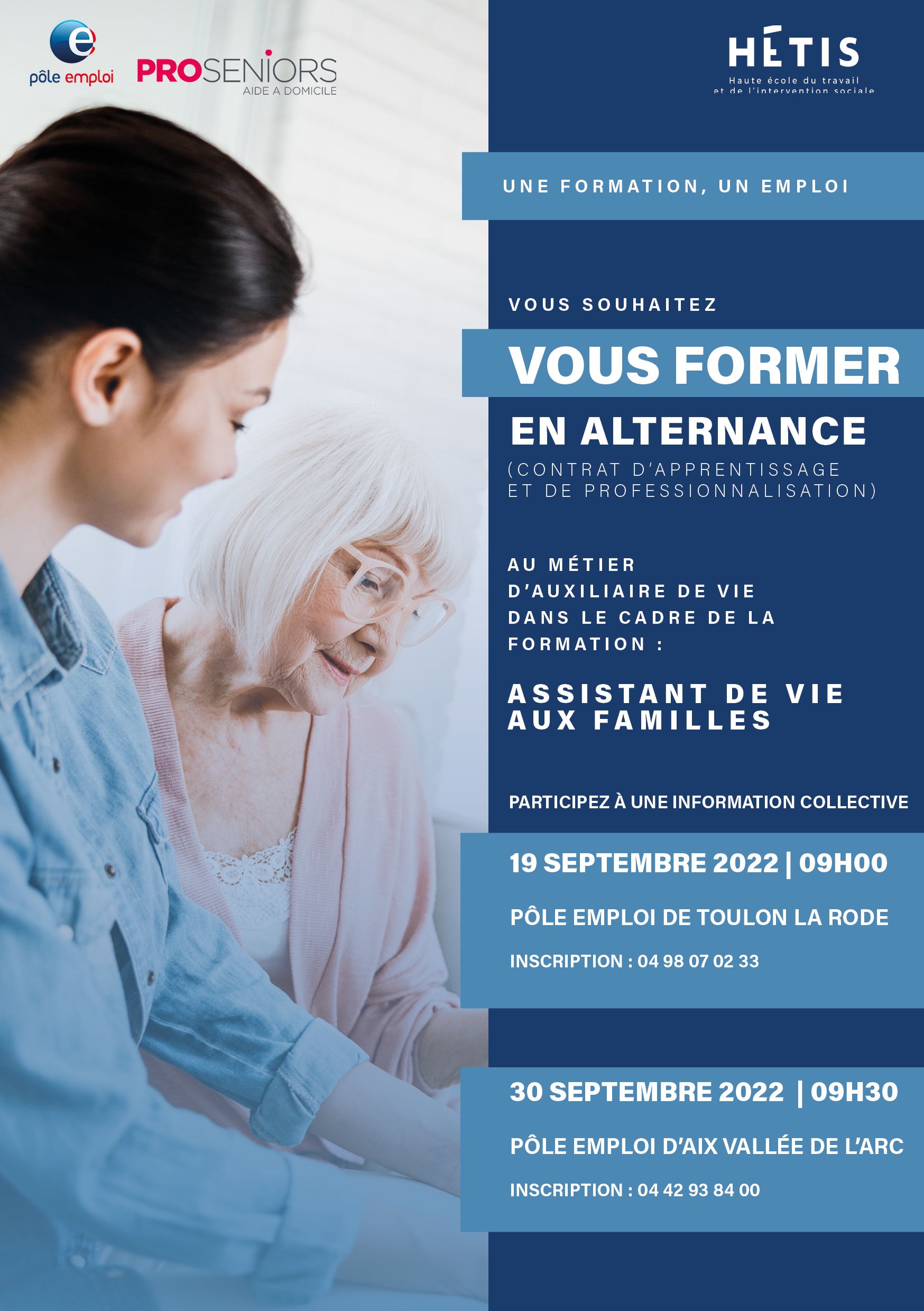 Le métier d'auxiliaire de vie à domicile - PROSENIORS